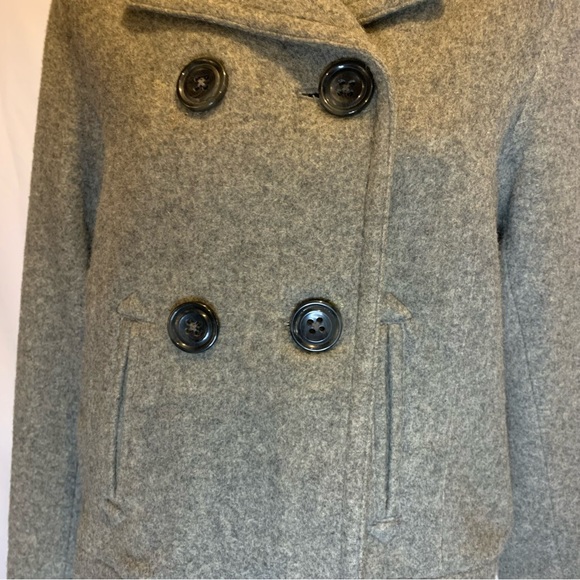 GAP Wool and Mohair Double Breasted Pea Coat Size Large - Picture 3 of 10